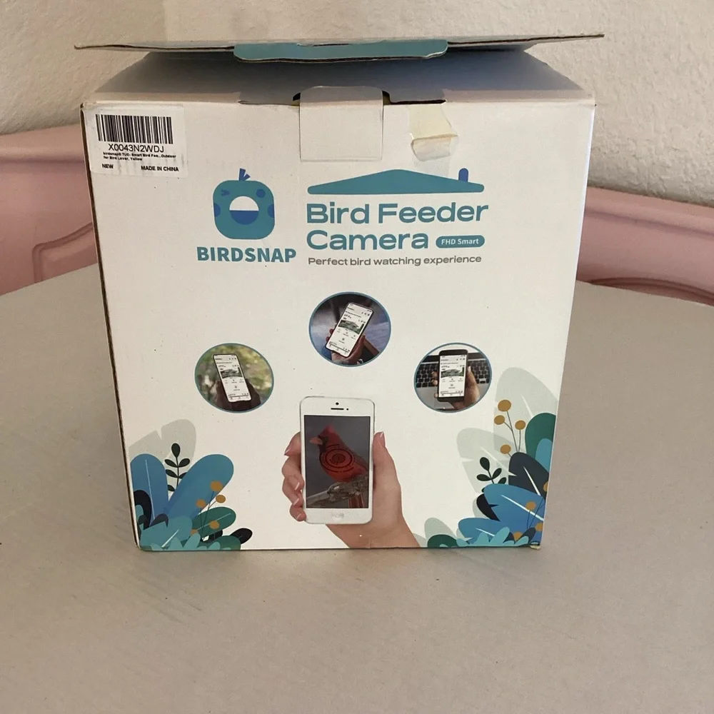 Birdsnap bird feeder camera, ai bird identification, bird watching
